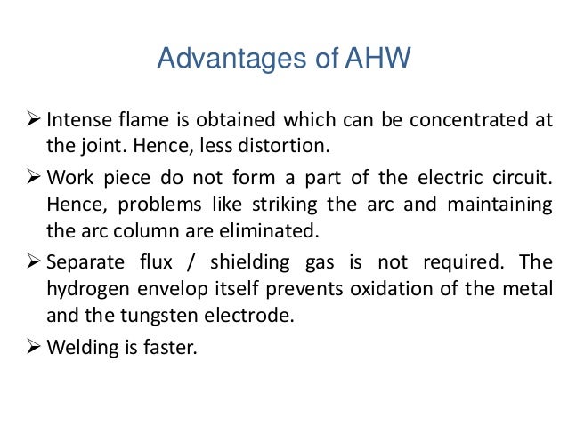 atomic hydrogen welding pdf nptel