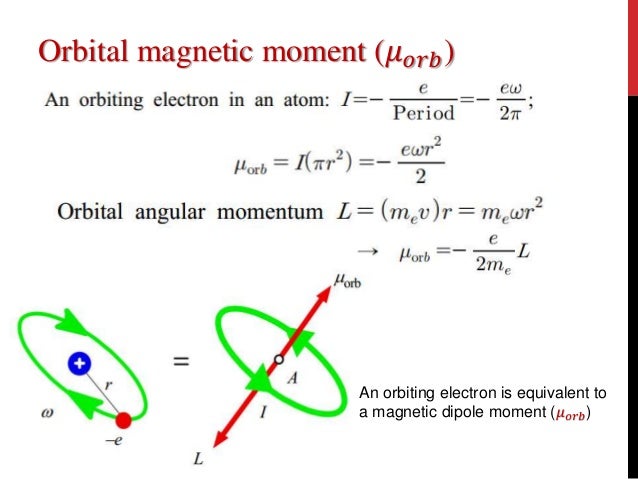 comparing the magnetic moment of two Nearly all of the 30 transition–metal atoms have magnetic spin moments the largest as an example we compare in table 2 the calculated magnetic moments. comparing the magnetic moment of two Nearly all of the 30 transition–metal atoms have magnetic spin moments the largest as an example we compare in table 2 the calculated magnetic moments.