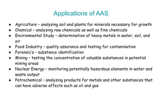 Atomic spectroscopy (AAS & AES) | PDF
