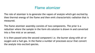 Atomic spectroscopy (AAS & AES) | PDF