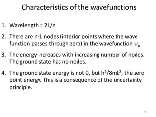 Wavefunction Nodes Atomic structure | PPTX