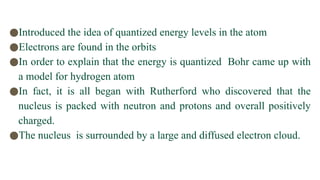 atomic structure bohr model and rutherford model.ppt