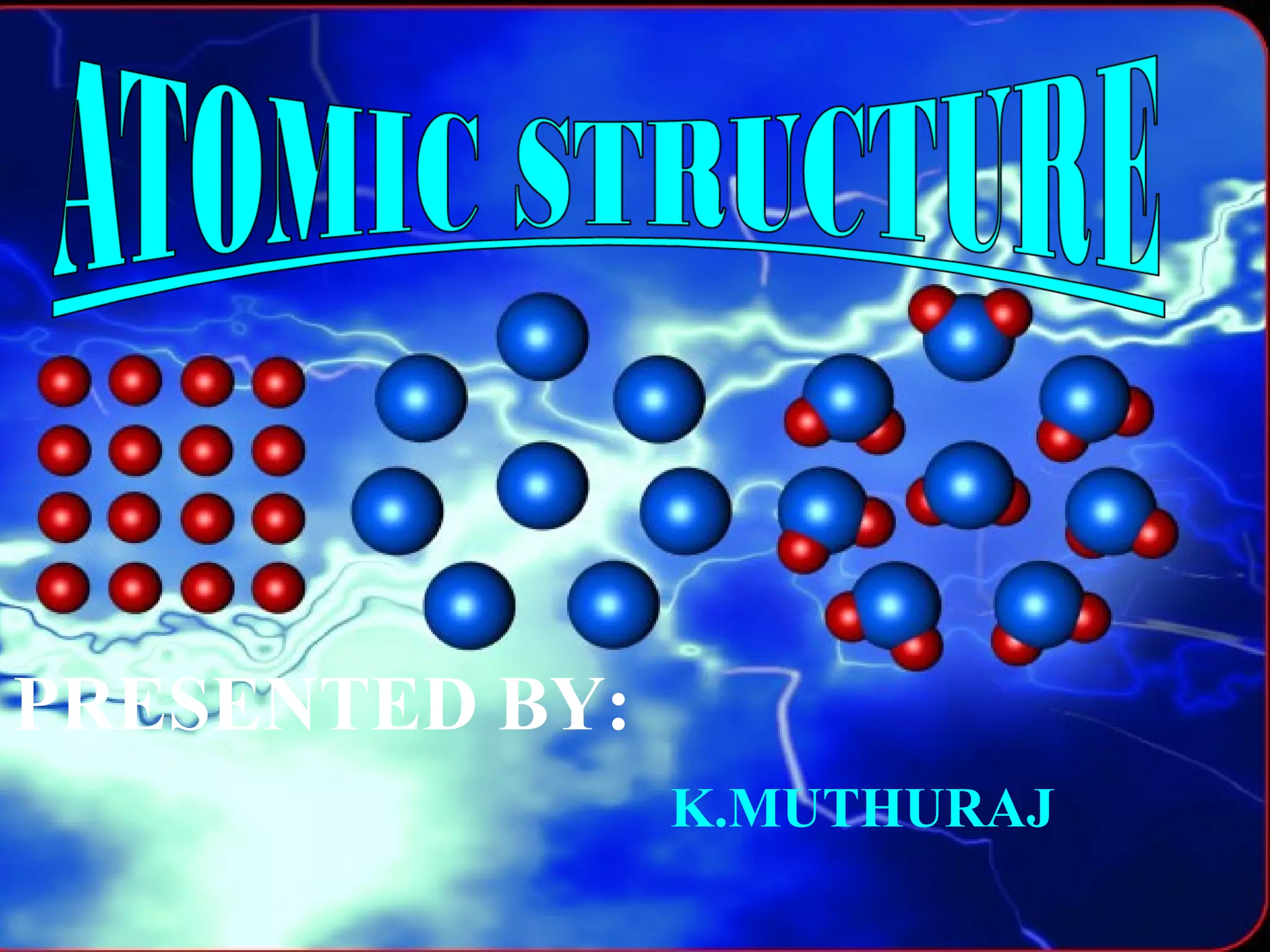 K.MUTHURAJ
PRESENTED BY:
 