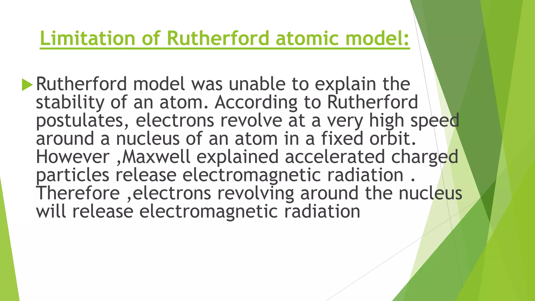 Atomic structure & chemical bond | PPTX
