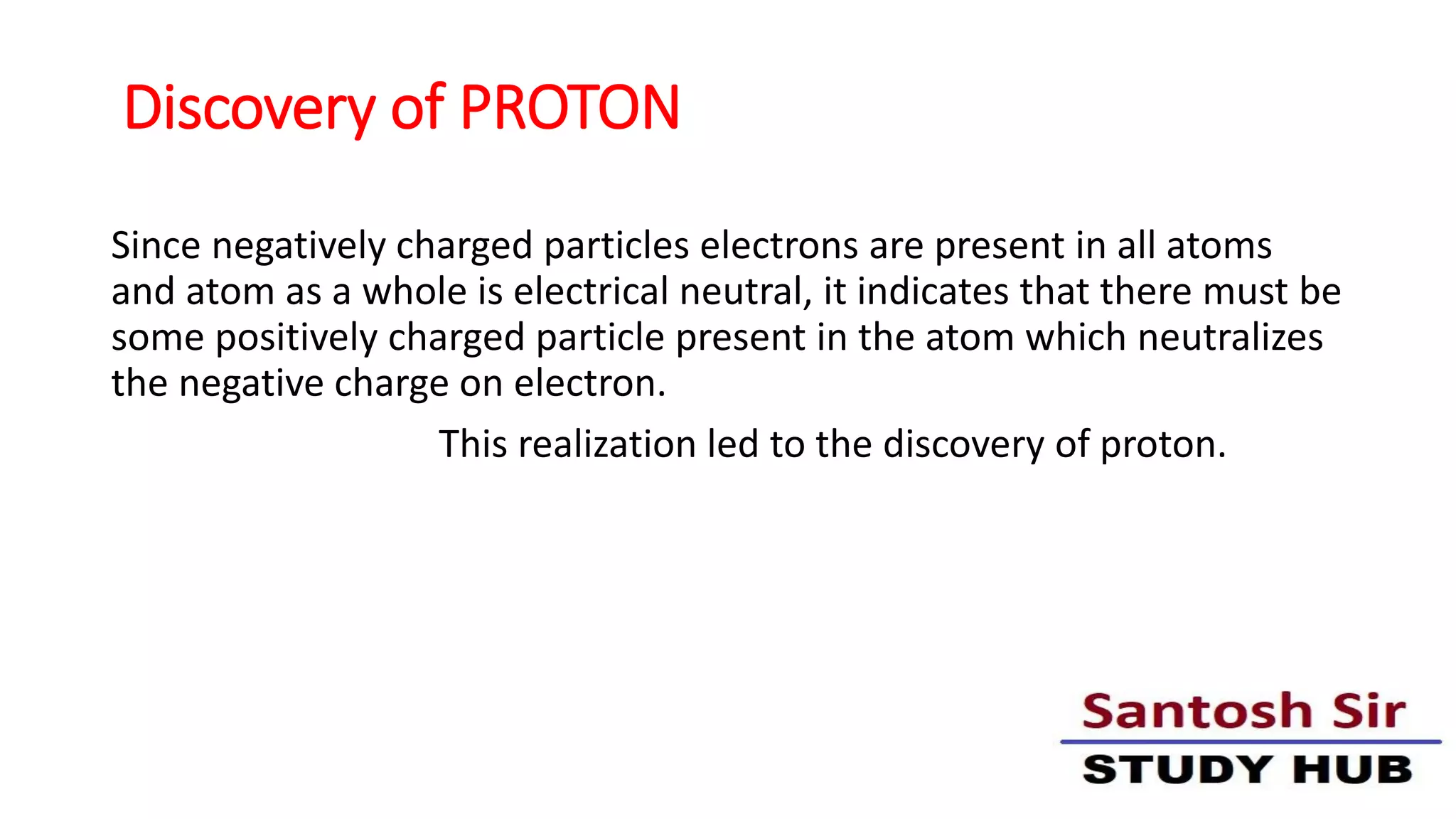 Atomic structure in detailed | PDF