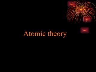 Atomic theory 