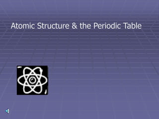 Atomic Structure & the Periodic Table
 
