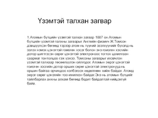 Atomin bvtets
