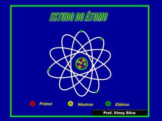 Próton Nêutron Elétron
Prof. Vinny Silva
 