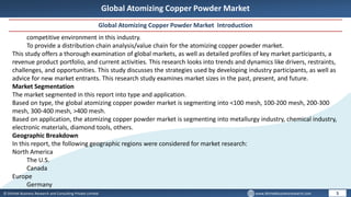 Atomizing copper powder market | PDF