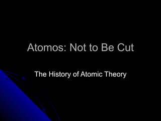 Atomos | PPT