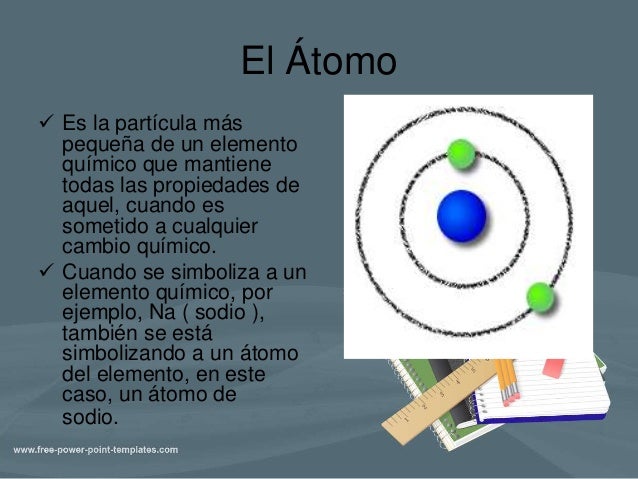 Atomos y moleculas