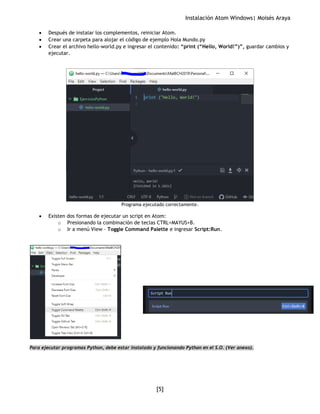 configurar python en codeblocks - recursos python... Instalar y Configurar Python para Windows | PDF
