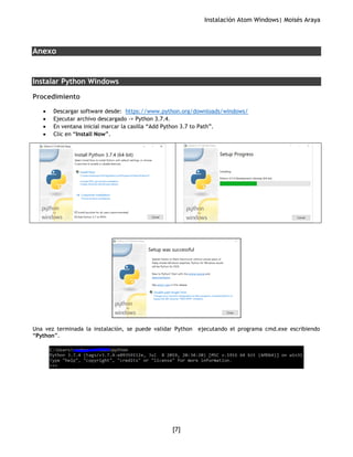 Instalar y Configurar Python para Windows | PDF