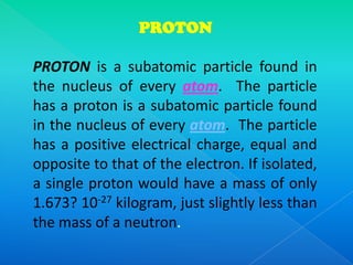 Atom presentation | PPTX