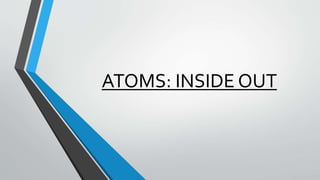 ATOMS: INSIDE OUT
 