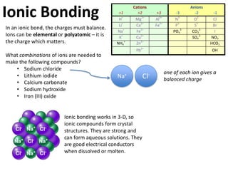 Almost full? Get some more. Almost empty? Get rid.
Draw the electron arrangements on these shells.
State the number of valence electrons and draw a Lewis dot configuration.
Deduce whether they will form an anion or a cation.

                     Oxygen                           Chlorine




                        Aluminium                   Beryllium
 