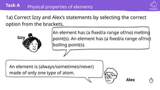 atoms and elements, compounds and molecules | PPTX