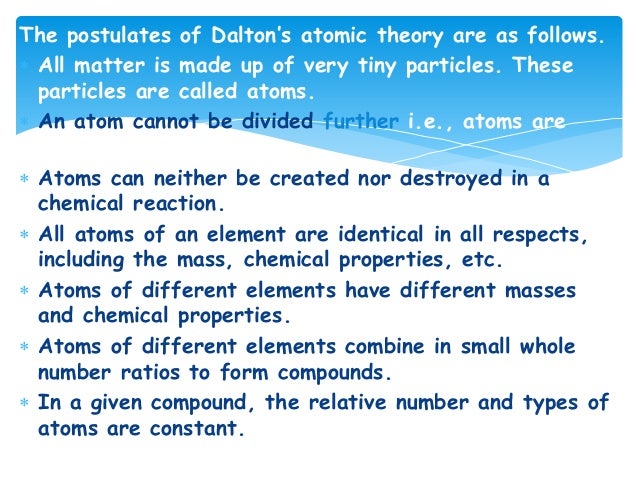 Atoms And Molecules