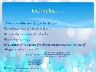 Examples…..
 