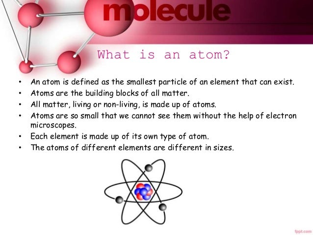 atoms and molecules grade 6 molecule vs atom