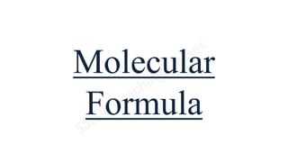 Molecular
Formula
 