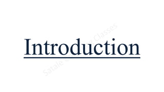 Introduction
 