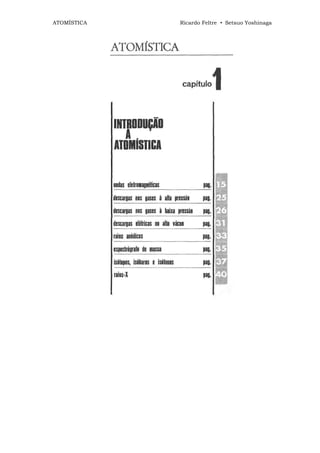 ATOMÍSTICA   Ricardo Feltre • Setsuo Yoshinaga
 