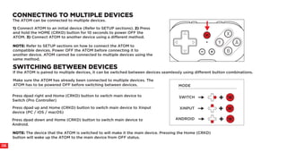 ATOM control de ckrd para Nintendo switch | PDF