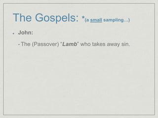Atonement Biblical Material | PPTX
