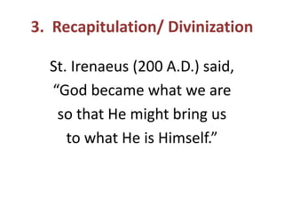 Redemption Ransom Theories of Atonement or Redemption | PPTX