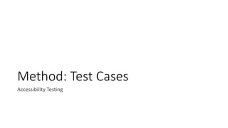 A Toolkit for Digital Accessibility | PDF