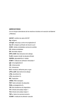 Atopìa canina | PDF