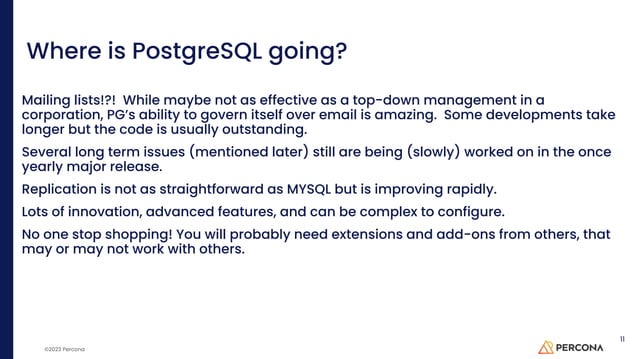 PostgreSQL versus MySQL - What Are The Real Differences | PPT