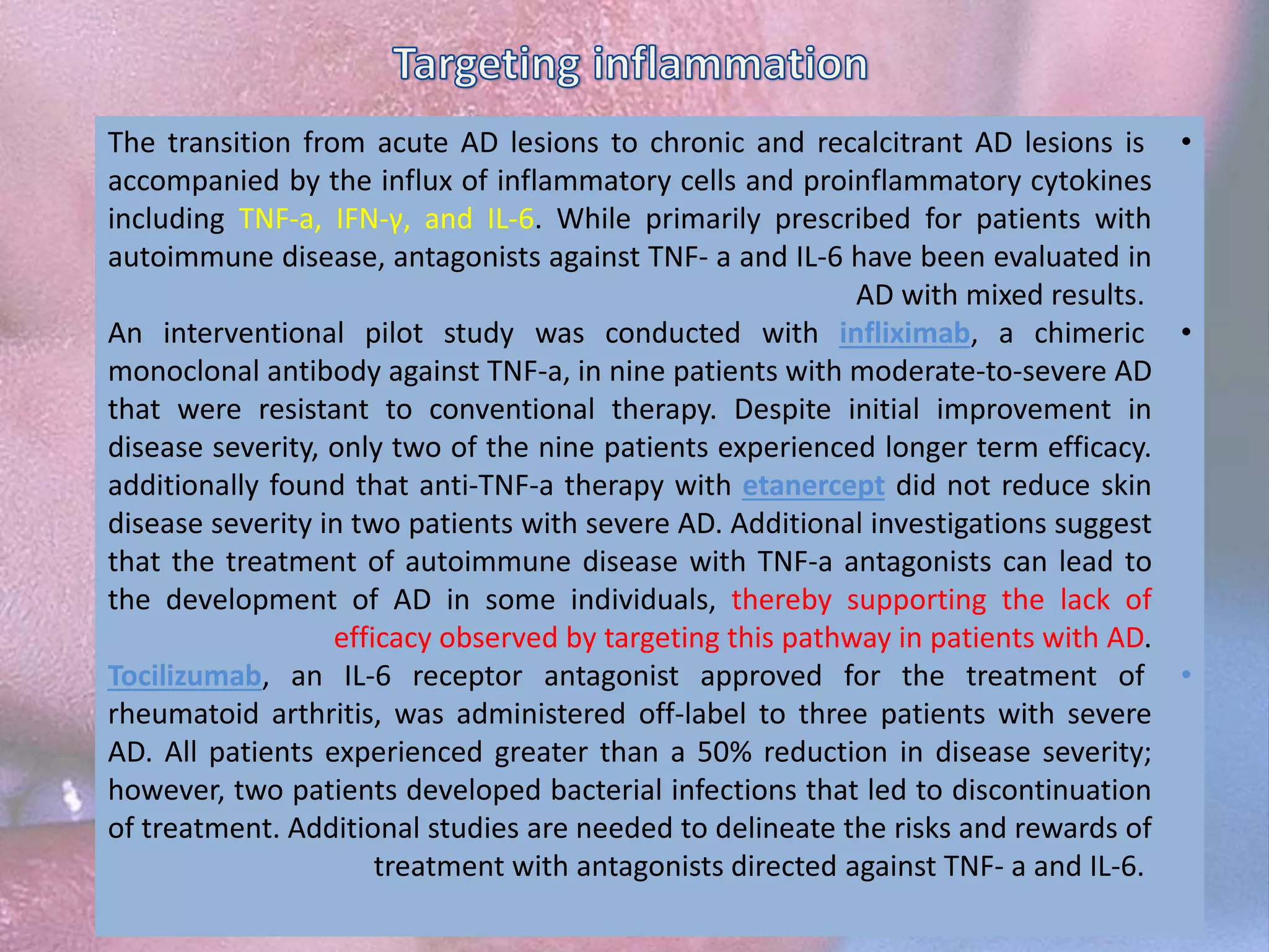 Biological Treatment of Atopic Dermatitis | PPTX