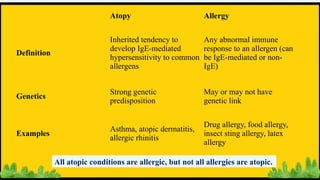 Atopic Dermatitis.pptx in pediatrics, presentation | PPTX