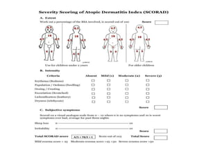 Pathogenesis clinical features and management of Atopic dermatitis ...