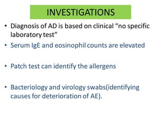 Comprehensive Overview of Atopic Dermatitis: Pathophysiology, Clinical ...