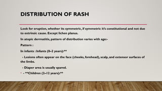 Diffuse Rash Distirbution Atopic dermatitis,eczema, Etiology, pathology, diagnosis, management ...