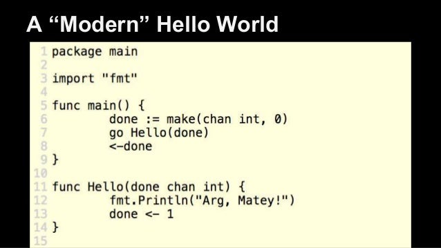 go programming language