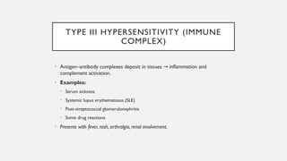Complement Deposit Rash Atopy & Hypersensitivity Reactions Presentation by Dr Dele-Ijagbulu | PPTX