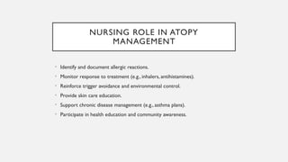 Atopy & Hypersensitivity Reactions Presentation by Dr Dele-Ijagbulu | PPTX