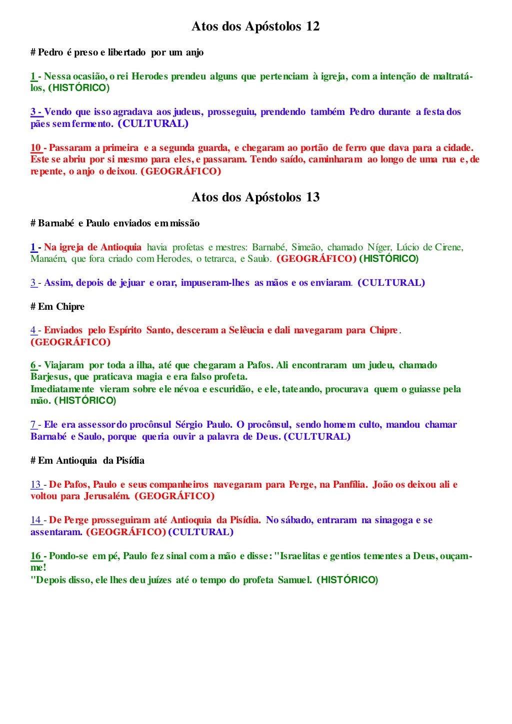 ANÁLISE LITERÁRIA DO LIVRO DE ATOS