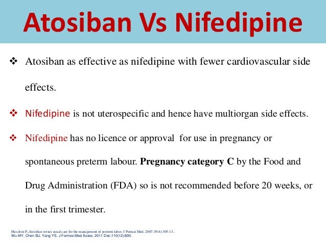 Procardia Safe In Pregnancy