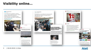 | 26-04-2018 | © Atos8
Visibility online…
 