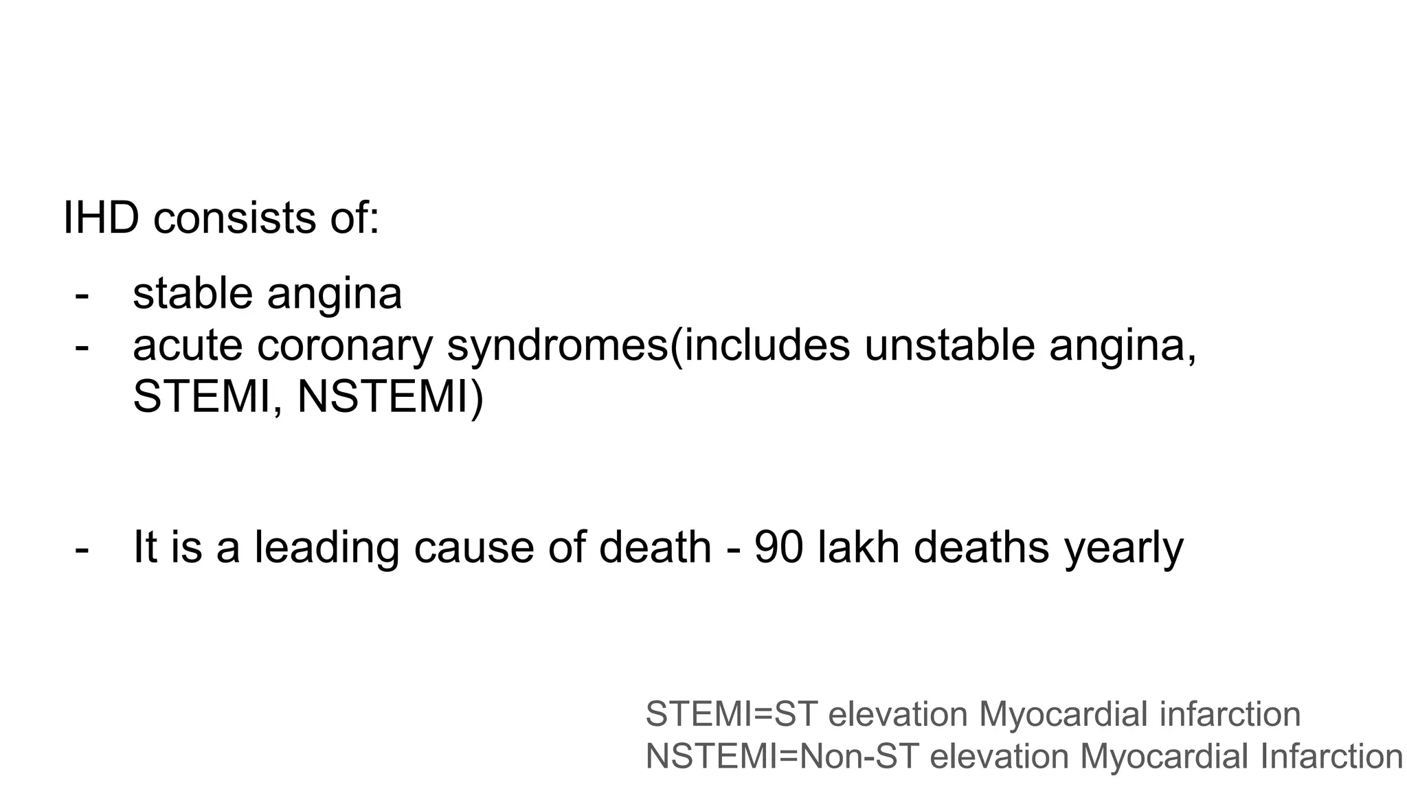 Ischemic Heart Disease - Medicine - ATOT | PPTX