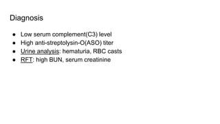 Anti Rft Nephritic syndrome, Acute glomerulonephritis - Pathology - ATOT | PPTX