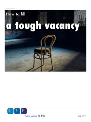 a tough vacancy
Photo by Lainmoon page 1 of 15
 