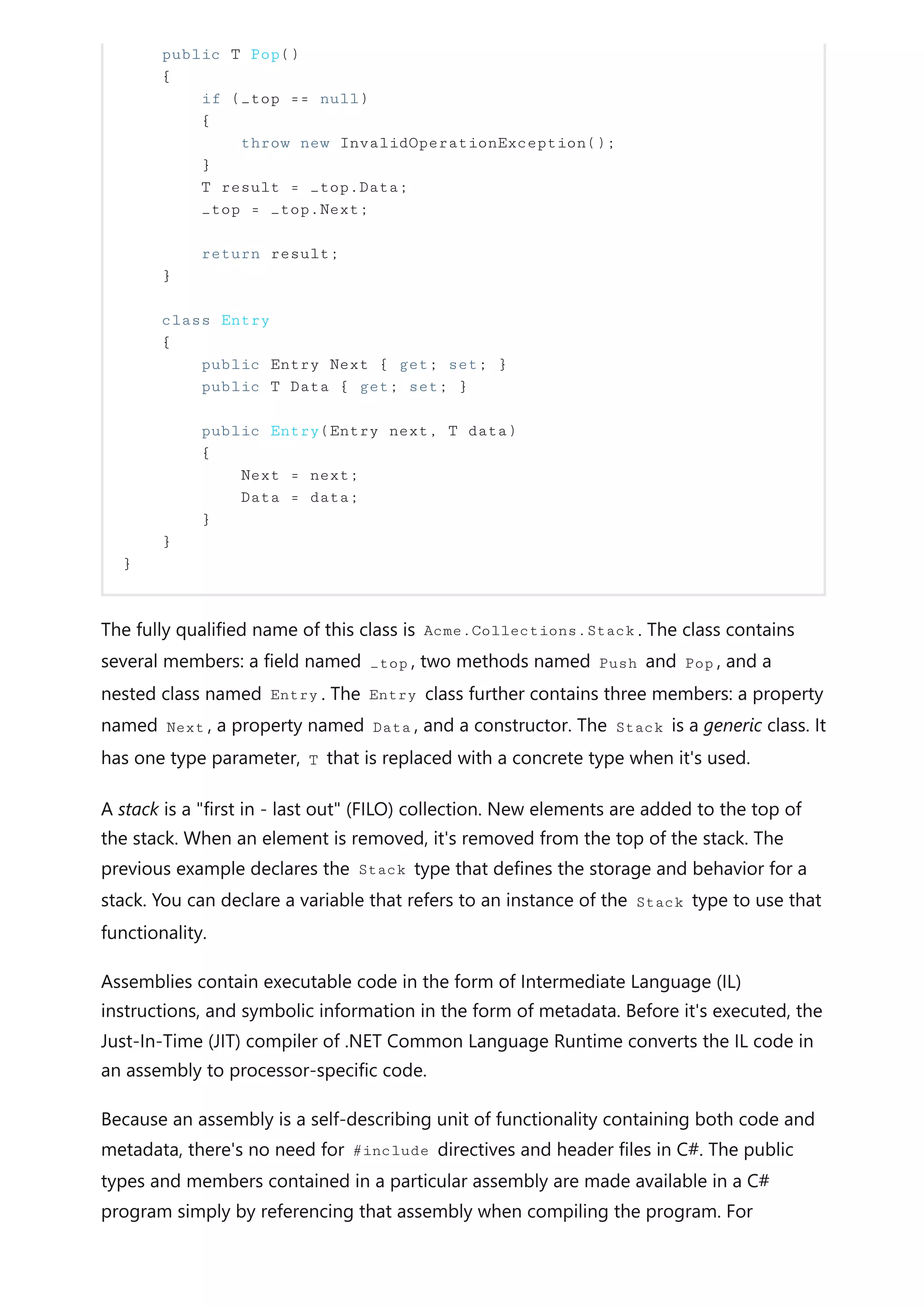 A tour of C# - Overview _ Microsoft Learn.pdf