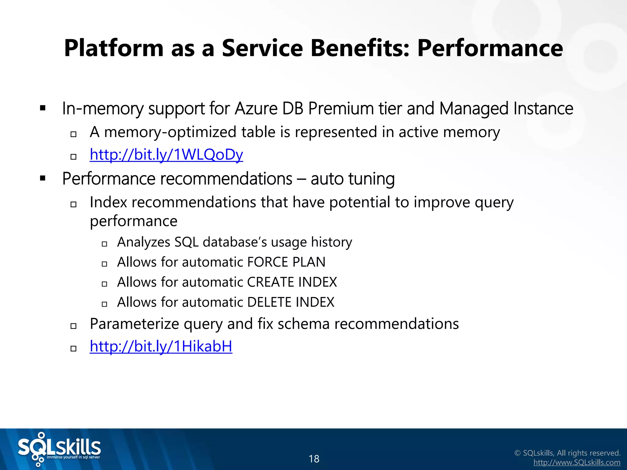 Azure SQL Database Introduction by Tim Radney | PPT